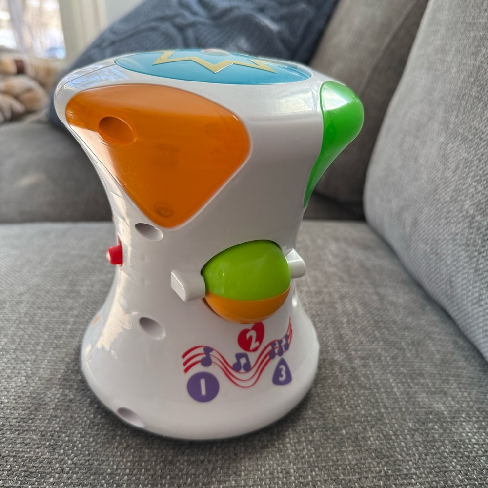 Fisher Price BRIGHT BEATS 2-in-1 Musical Drum Roll  / CFN02 / 2014 / RARE